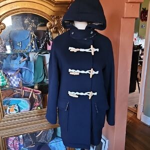Teenie Weenie Dark Blue Toggle Pea Coat